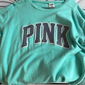 Teal PINK sweater